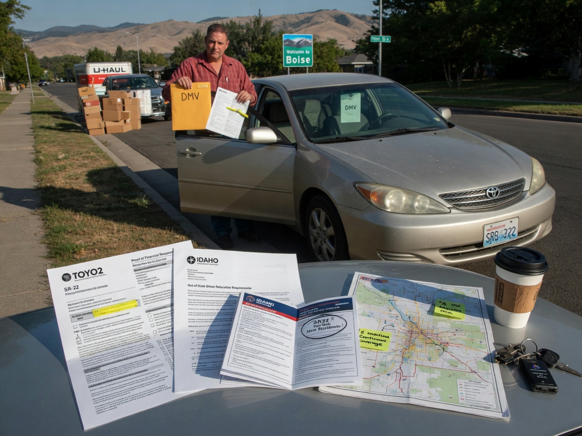 SR22 Requirements for Out-of-State Drivers Relocating to Boise